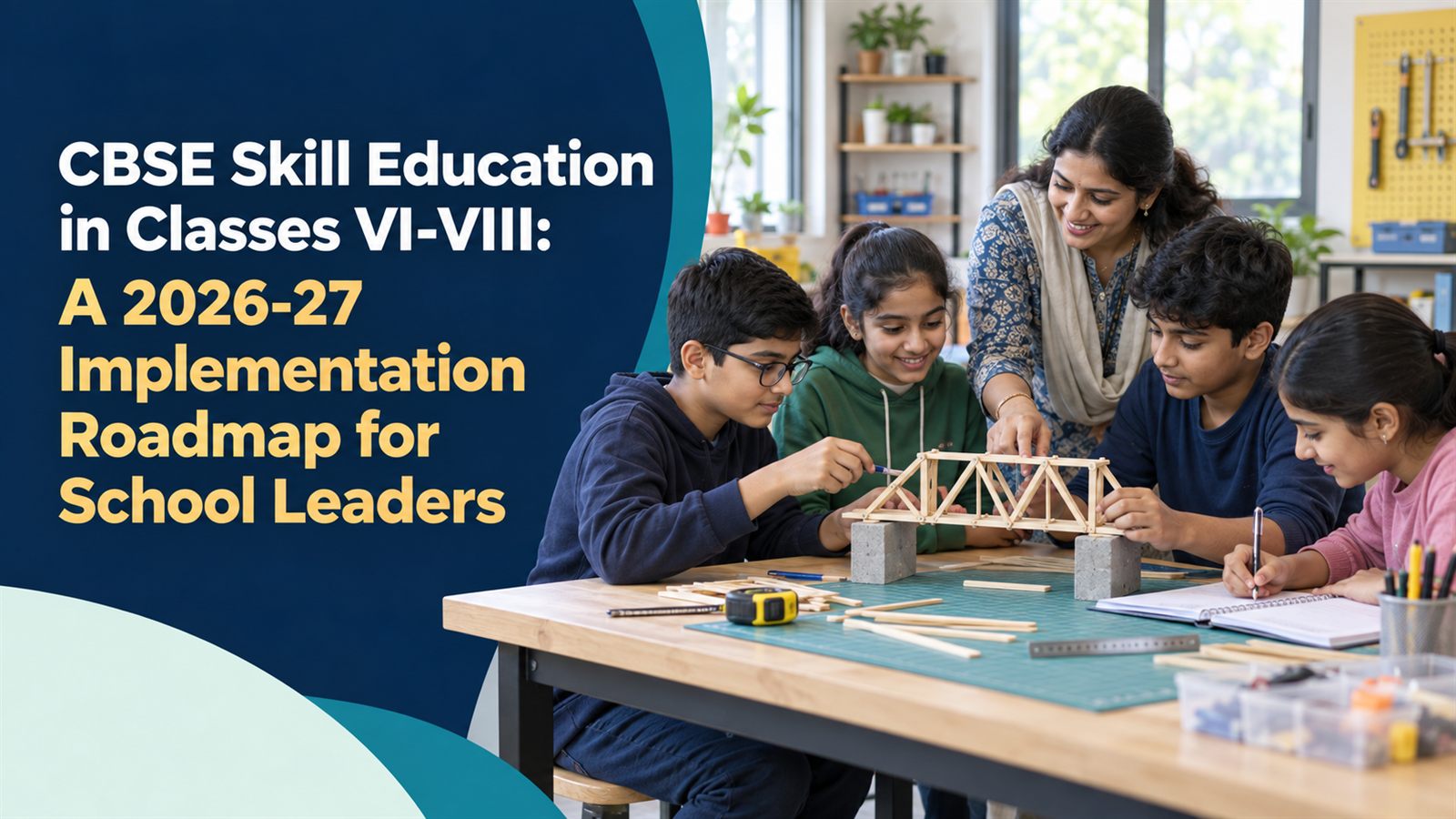 CBSE Skill Education in Classes VI-VIII: A 2026-27 Implementation Roadmap for School Leaders